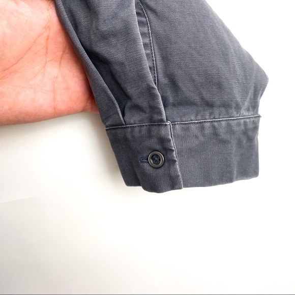 XL Good Luck Gem Gray Button-Down Shirt - Picture 3 of 7